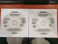 Lenovo Windows 7 - 64 bit recovery DVD set