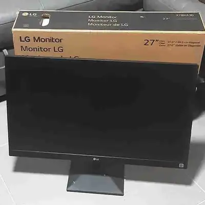 1 left  LG 27" Monitor 27BK430h-b, View more