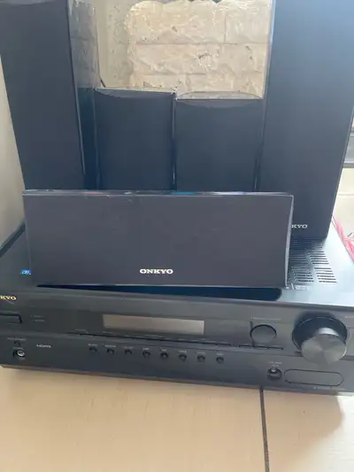 Onkyo receiver home theater set up