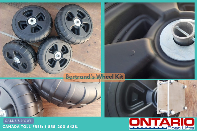 Bertrand's Wheel Kit - Effortless Boat Lift Movement! 2023 price dans Autre  à Burnaby/New Westminster