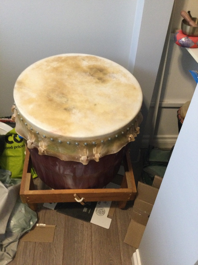 Large Drum for sale $200  in Drums & Percussion in Kawartha Lakes - Image 2