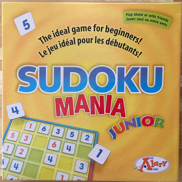 Sudoku mania junior dans Jouets et jeux  à Trois-Rivières