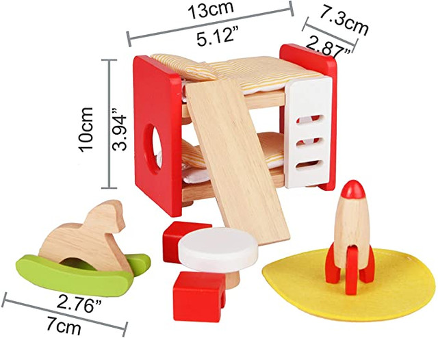 Wooden Toy Playsets Lot of 4 New in Toys & Games in Mississauga / Peel Region - Image 4