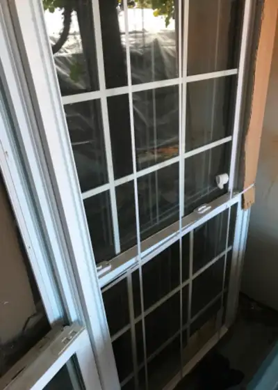 New never used windows, set of 3, still in original packaging from factory, custom ordered,side slid...