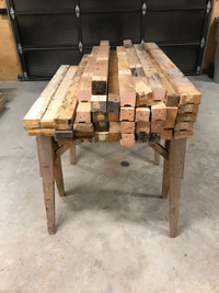 Reclaimed softwood lumber 