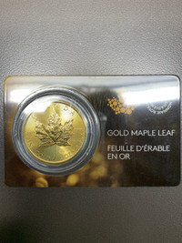 2024 1 oz Pure Gold Maple Leaf Coin King Charles II