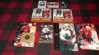 10 COLORADO AVALANCHE NHL CARDS BUNDLE;FORSBERG,SAKIC,MACKINNON