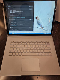 Surface Book 2 15" with accessories