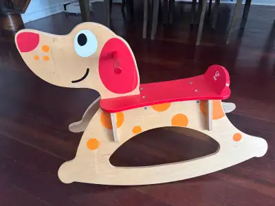 Hape Toys Rock-A-Long Puppy Ride On, View more
