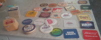 Old & New Beer Coasters, See Pictures