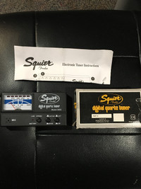 Brand New, Squier (by Fender) Digital Quartz Tuner for Sale