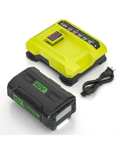 6.5Ah Replacements Compatible with Ryobi 40V Battery, View more
