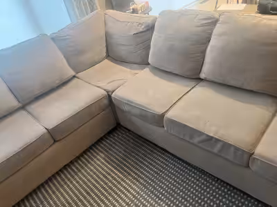 Used sofa Sold as is Price is negotiable