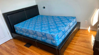 Leather Bed set for sale..