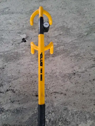 Steering wheel lock , View more