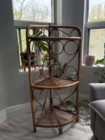 Wicker Side Shelf, View more