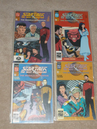 Star Trek the Next Generation #1,2,3 and 4 (4 comics books)