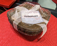 Vetropuro Glass Bowls Set - Brand New with tags on!