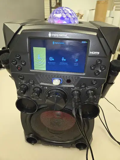The singing machine model SDL9040, View more