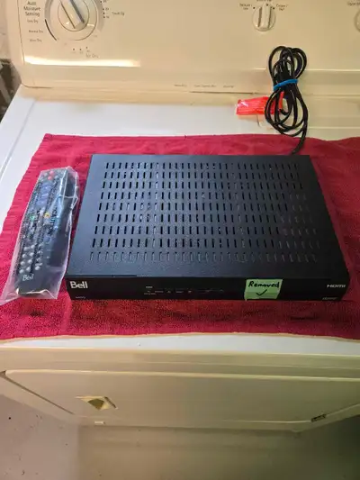 6400 Bell HD satellite receiver (fully refurbished and ready to activate)