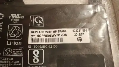 46.5Wh CS03XL Laptop Battery for HP EliteBook, View more