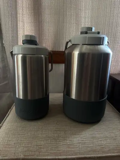 Coleman stainless steel water canteens, View more