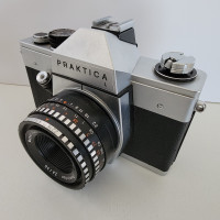 ⭐ Praktica L Film Camera & Meyer-Optik Gorlitz Domiplan Lens