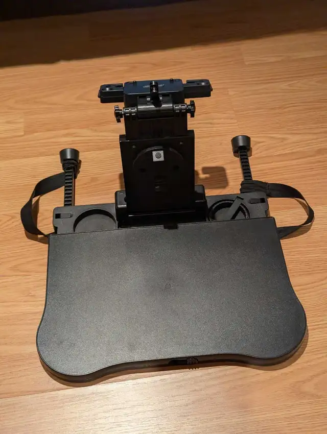 Fold-Up Car Tray with tablet mount and cup holders in Strollers, Carriers & Car Seats in Ottawa - Image 2