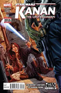 Star Wars: Kanan: The Last Padawan Marvel Comics #2 2015 NM -MT