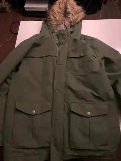 Woods green winter parka, View more