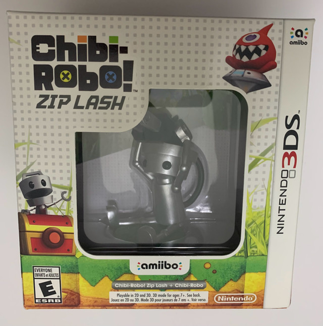 Chibi Robo Amiibo w/ Zip Lash 3DS in Nintendo DS in Mississauga / Peel Region