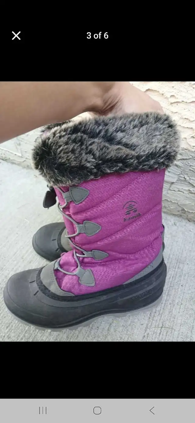 Winter Boots Kamik Women Size 6 in Women's - Shoes in Calgary - Image 4