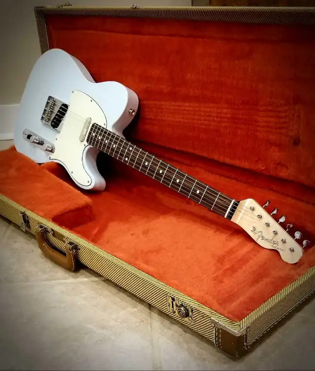 White Sugar Customs Vintage Telecasters Esquires Stratocasters in Guitars in City of Toronto - Image 5