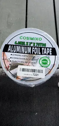 Aluminum Foil Tape 2" × 70 yards