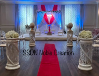 Wedding party decor small/big 416-830-1953 SSDN Noble Creation