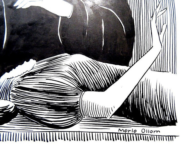 DENTAL QUACKERY Magnetic Exorcism original illustration  OLLOM in Arts & Collectibles in Cambridge - Image 4