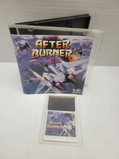 NEC PC Engine After Burner II HU Card Sleeve, case, game card #466545 BUY & SELL KINGS 647-348-1763...