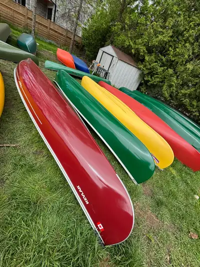 We have a variety of canoes listed for sale! Checkout my seller profile for individual ads with pric...