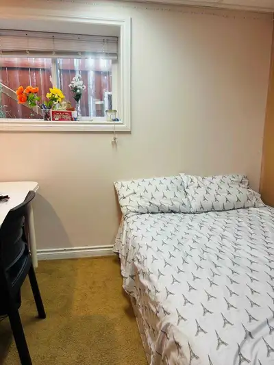 Spacious Basement Room Available – FEMALE Only. Available from NOV 1. A basement room is available i...