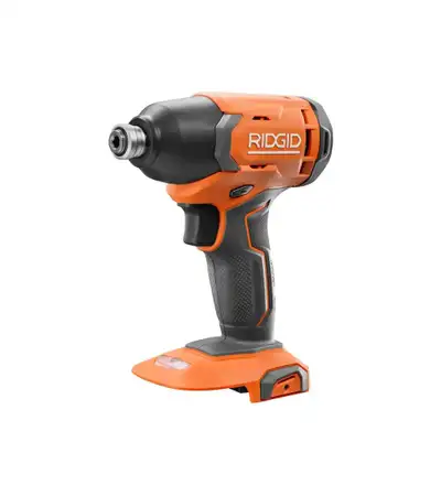 Brand New in Box RIDGID 18V Lithium-Ion Cordless 1/4" Impact Driver R86002B Powerful motor delivers...