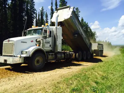 Looking to hire full time gravel truck and lowbed operators. Off road experience is a must. Tridem t...