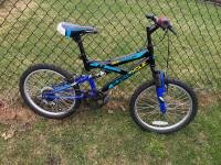 20 inch full suspension kids bike 