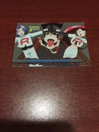 Topps Pokemon 2000 movie Card #50 Foil Team Rocket To The Rescue