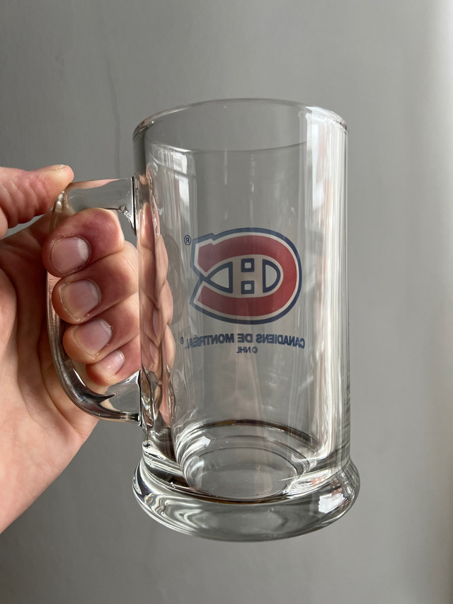 Canadiens de Montréal : bock à bière / beer mug dans Art et objets de collection  à Longueuil/Rive Sud - Image 2