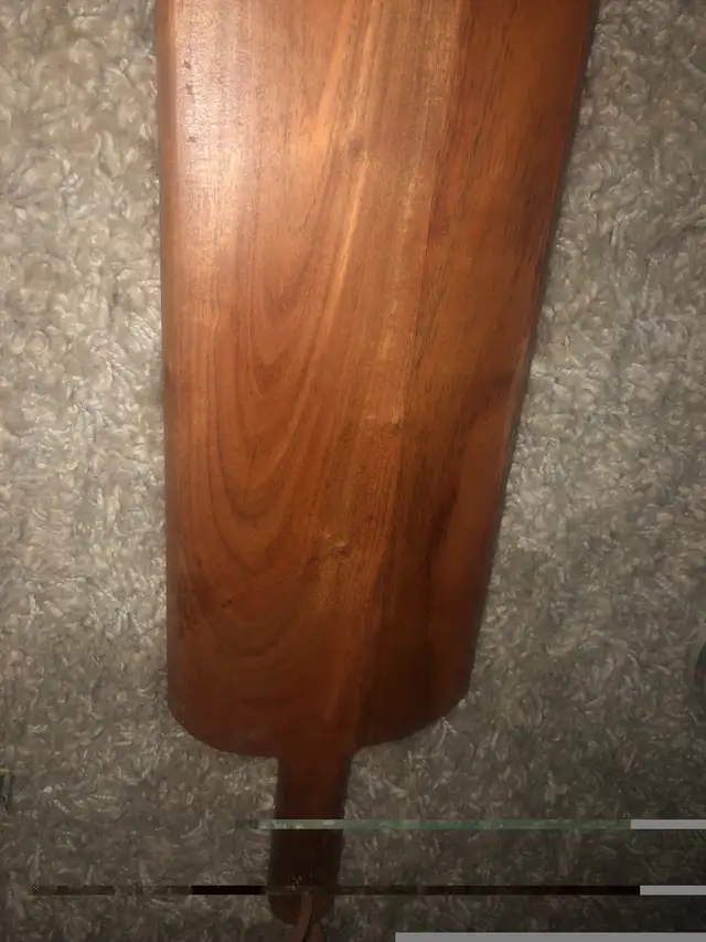 Vintage heavy charcuterie wooden board / firm Price in Arts & Collectibles in Calgary - Image 9