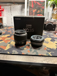 Fujifilm lenses (XC35mm&XF27mm)