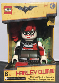 Lego Clock - The Batman Movie - Harley Quinn  - New