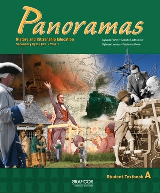 Panoramas - History and Citizenship... Secondary 3, Manual Vol A dans Manuels  à Ville de Montréal