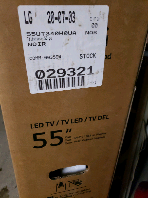 LG LED TV 55" 4K + Android ou Amazon fire stick Smart TV BOX in TVs in Laval / North Shore - Image 3