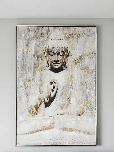 Structube Large Buda Canvas Print , View more
